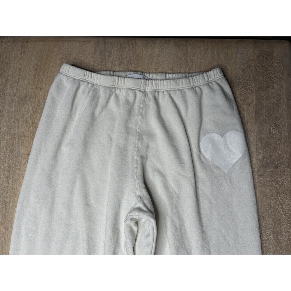 SPRWMN Off White Heart Sweatpants Size Small - Picture 4 of 10